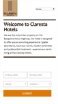 Mobile Screenshot of clarestahotels.com